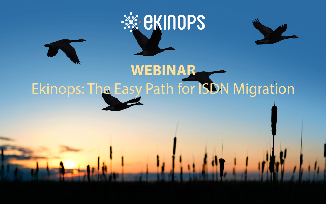 Ekinops: The Easy Path for ISDN Migration